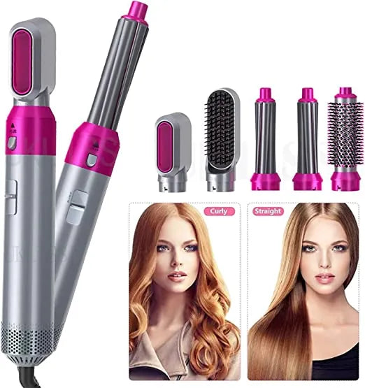 HairStyler Pro™ 5-in-1 Professional Hair Styler