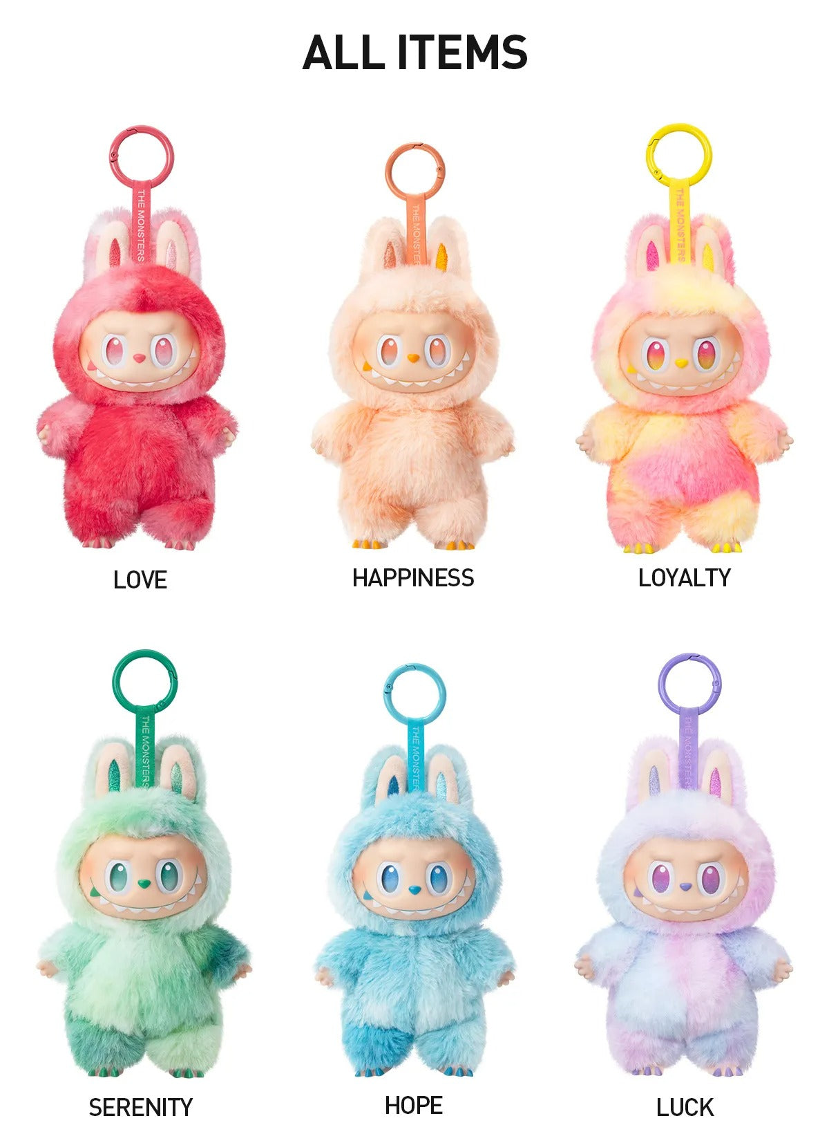 THE MONSTERS – Labubu Macaron Vinyl Face Blind Box