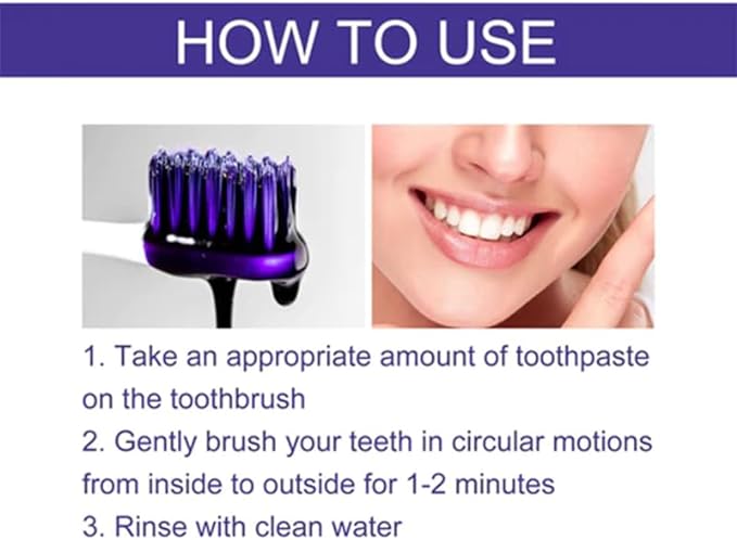 Purple Whitening Toothpaste™ ! ™معجون الأسنان الأرجواني