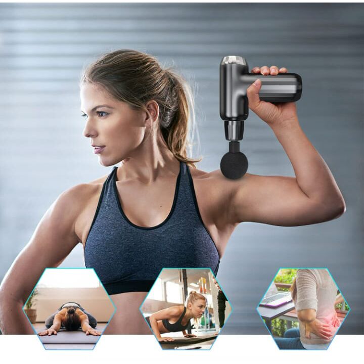 Muscle Massage Gun with 4 Extra Heads