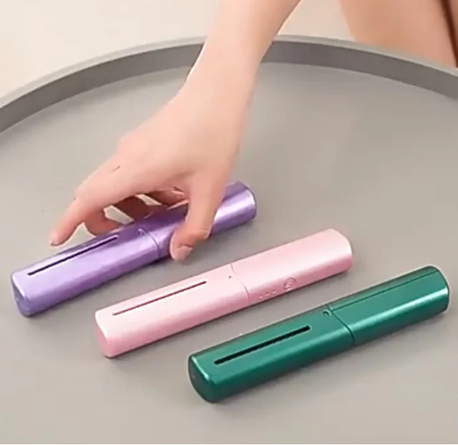 Portable Rechargeable Wallet Hair Straightening Comb