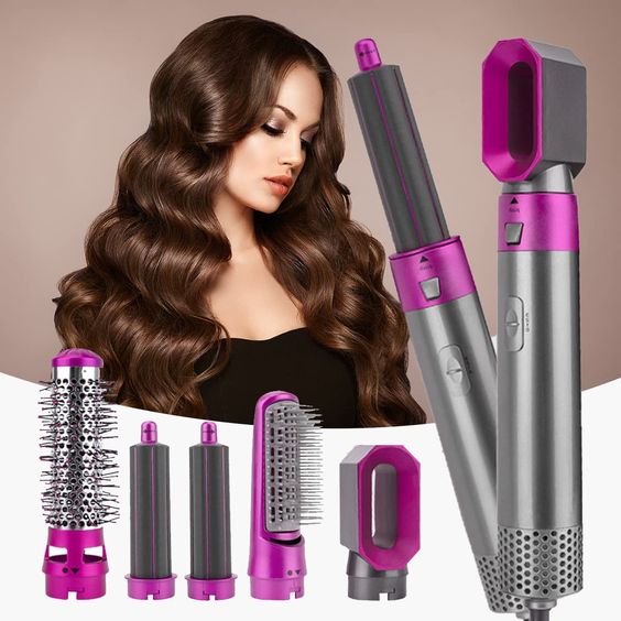 HairStyler Pro™ 5-in-1 Professional Hair Styler