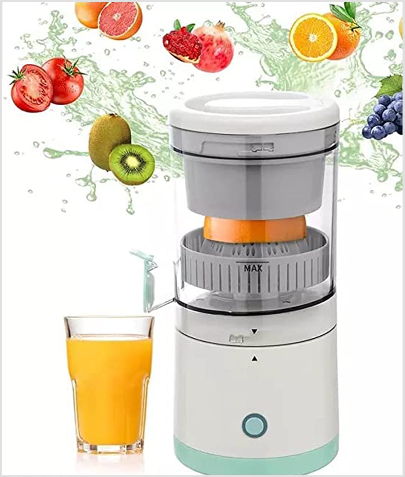 Portable Electric Rechargeable Citrus Fruit Juicer